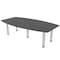 Skutchi Designs 45.25 in W, 84 in L, 29 in H, Engineered Wood Top, Grey HAR-BOT-46X84-PT-AN - alternate 1